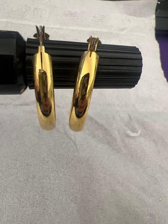 Monet Jewelry - Monet Gold-Tone Hoop Earrings